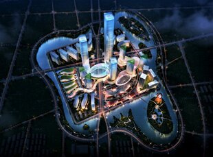 武汉方岛城市设计
